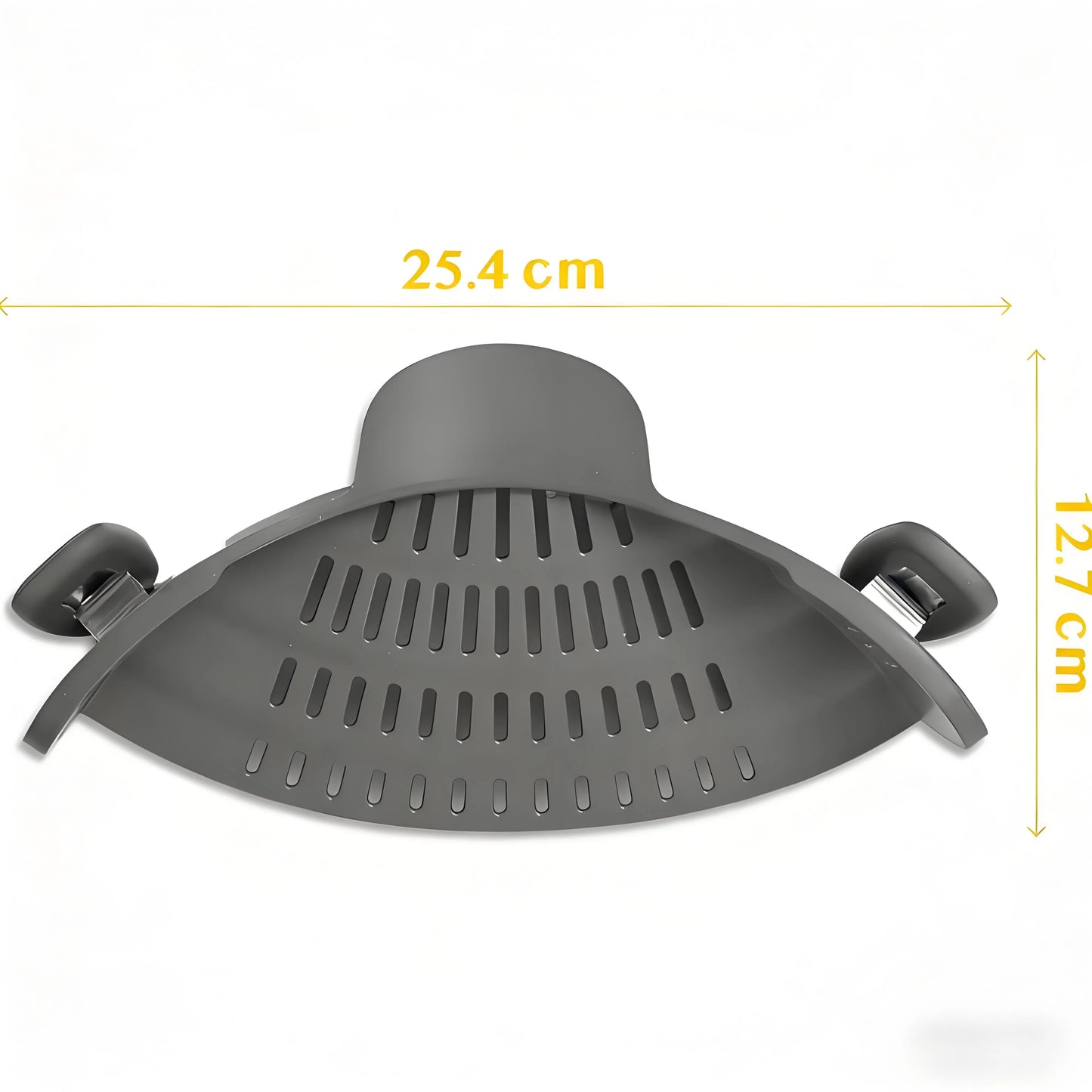 Snap-On Pasta Strainer – Heat Resistant, Space-Saving Colander for Pots & Pans