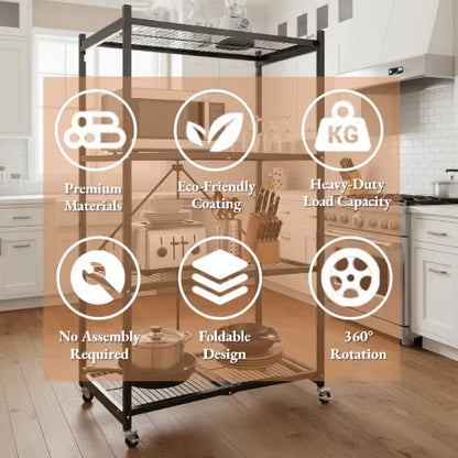 LIMITED DEAL: Sturdy 4-Level Storage & Buy 2, Get 2 FREE! PLUS: Free Boxes!