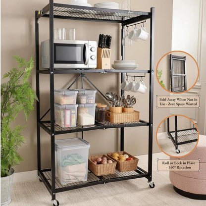 LIMITED DEAL: Sturdy 4-Level Storage & Buy 2, Get 2 FREE! PLUS: Free Boxes!