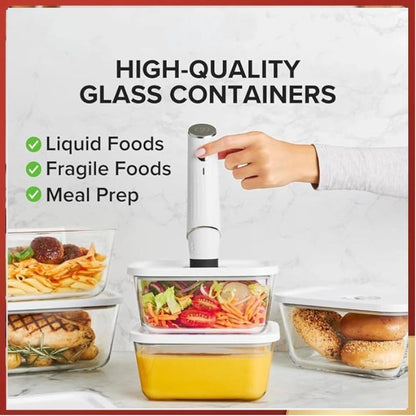 Orderly™  Wireless Sealer + 6 Heavy-Duty Vacuum Pouches + 30 Heavy-Duty Vacuum Pouches (Complete Bundle)