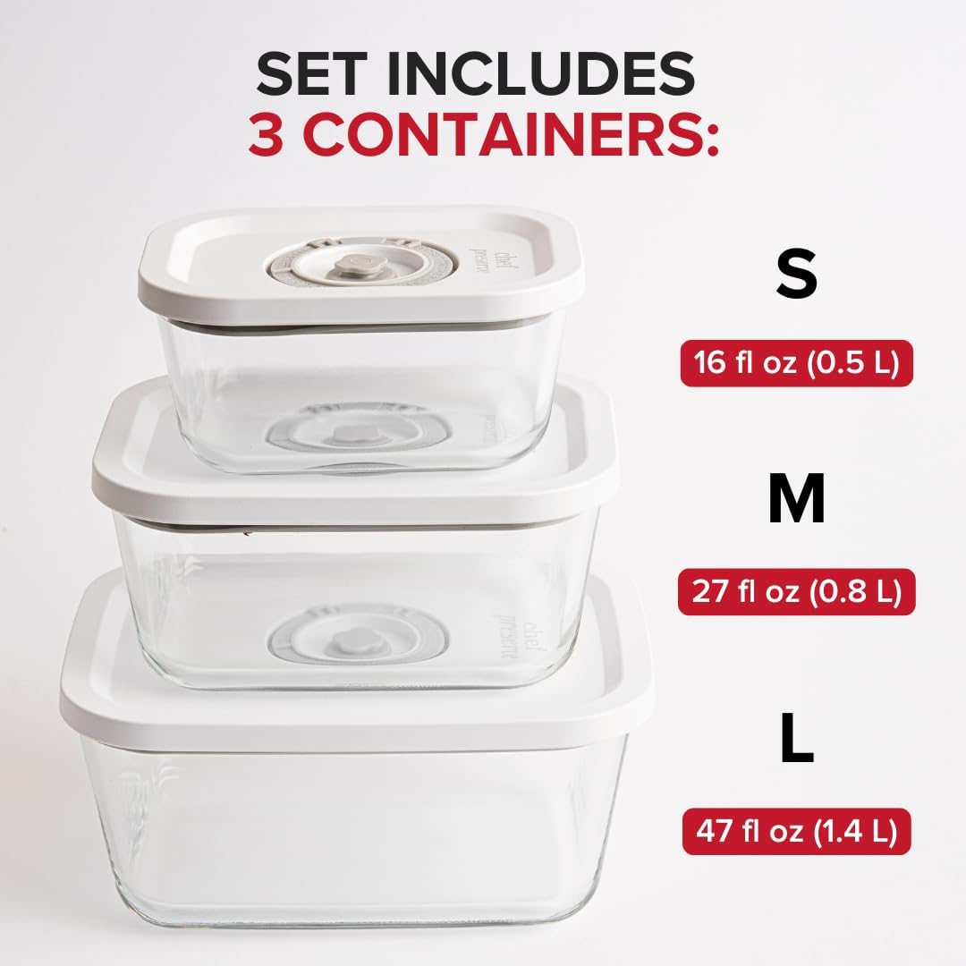 Orderly ™ 3x Vacuum Canisters